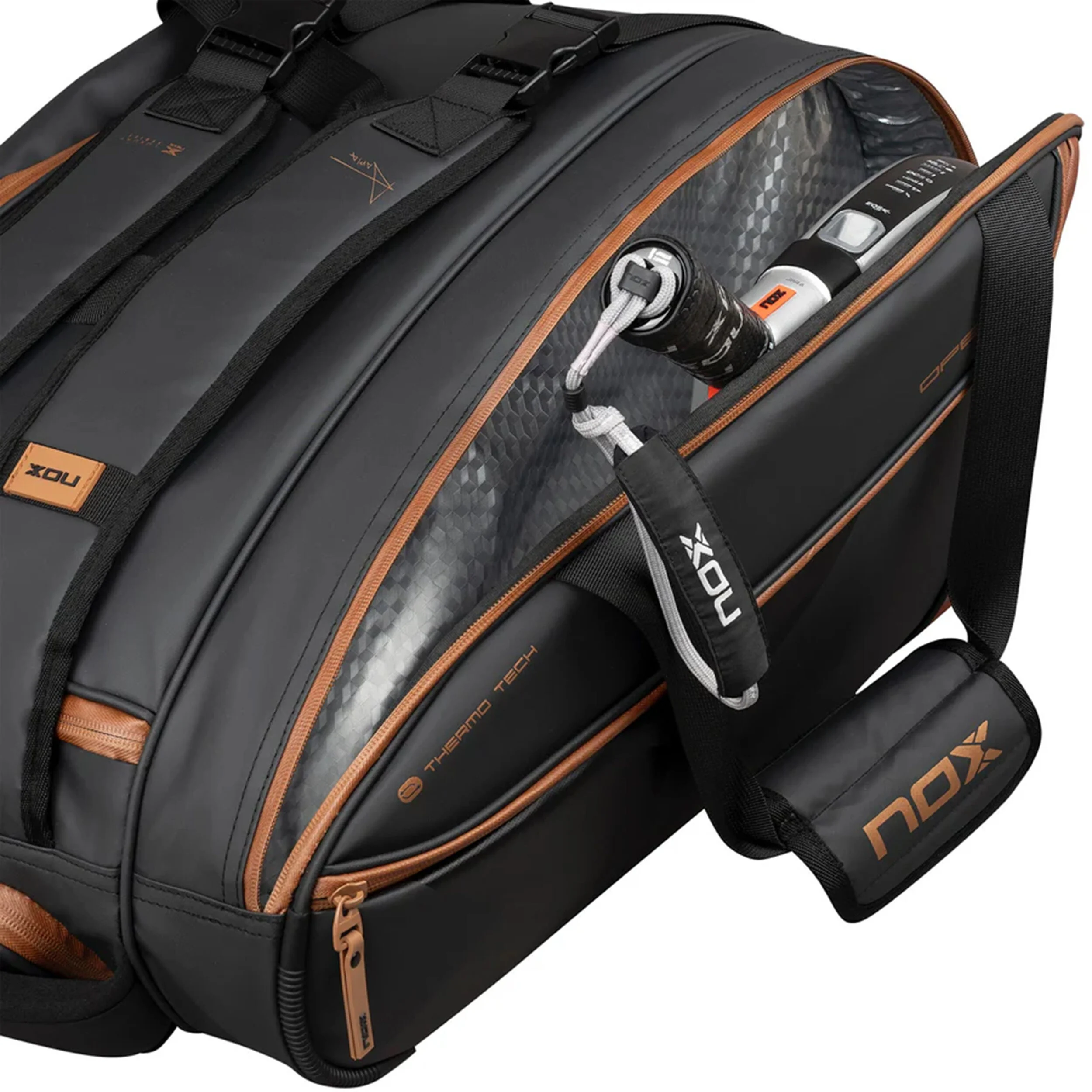 NOX Open Series Sac De Padel - Noir , Bronze