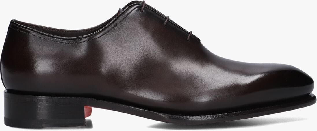bruine santoni nette schoenen 16229
