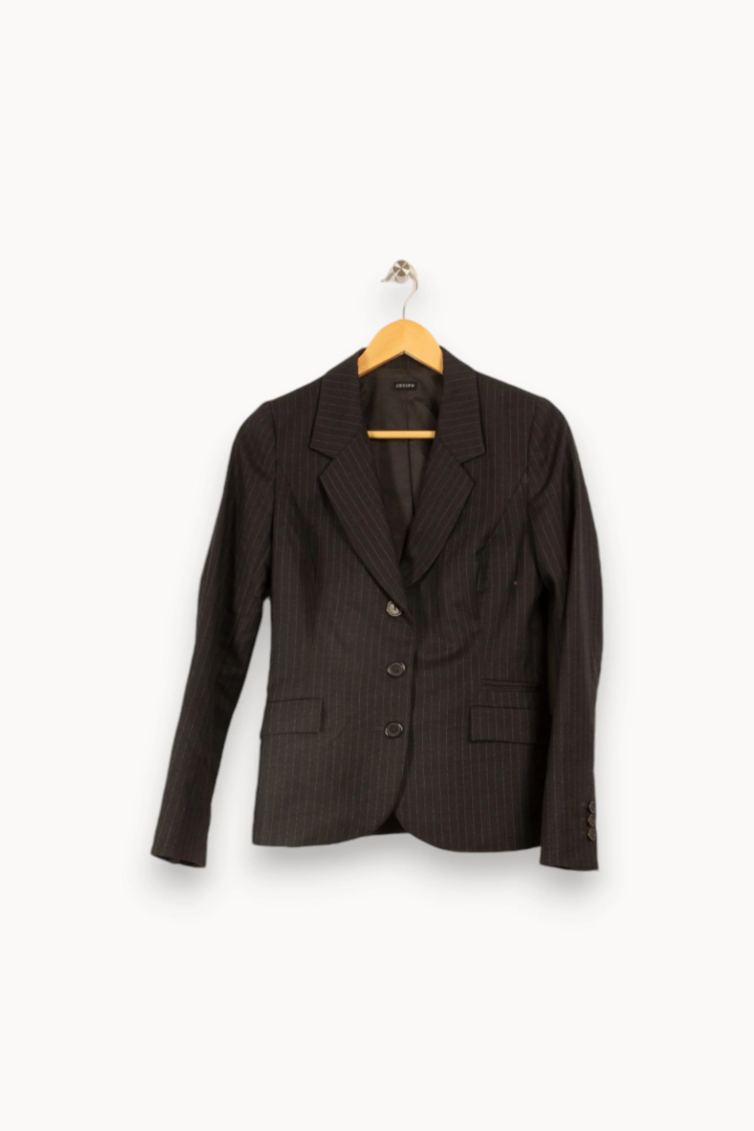 Veste grise rayée | Gris