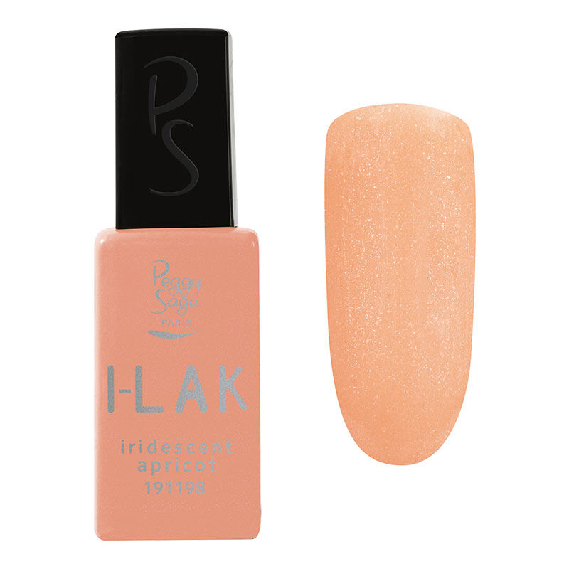Vernis semi-permanent I-LAK iridescent apricot