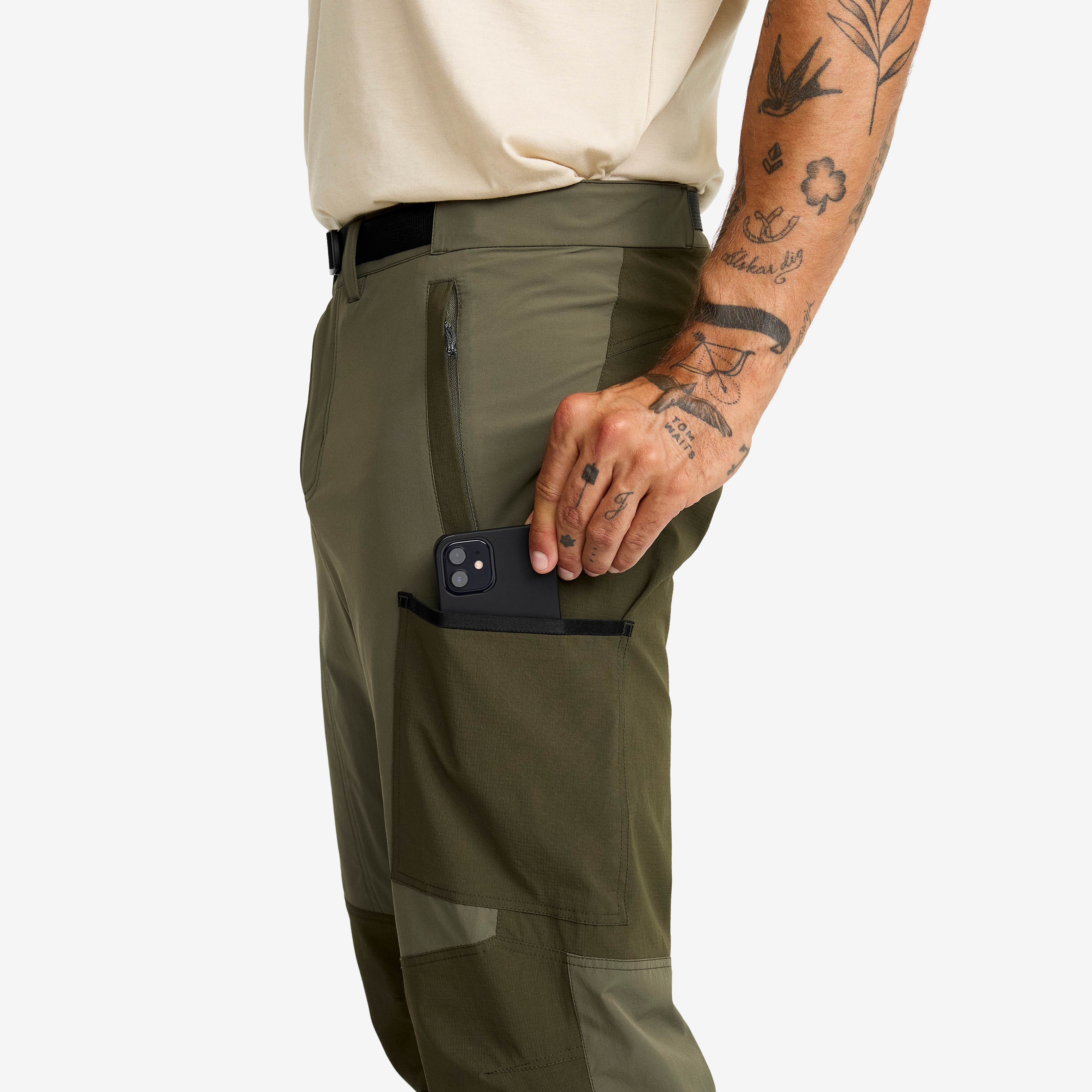 Elevate Pro Hiking Pants Herre Grape Leaf/Forest Night