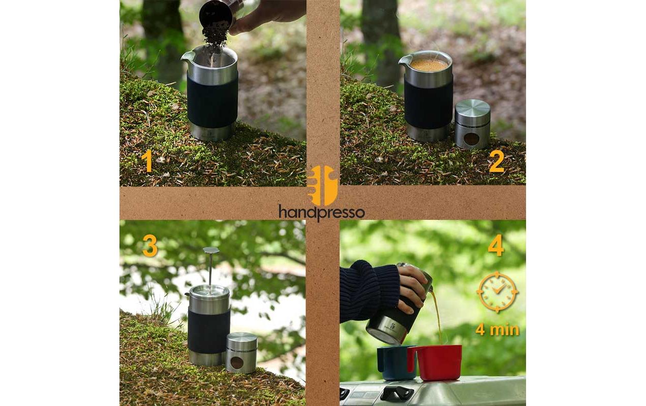 Reisekaffeemaschine Thermo French Press 350 mlThermo-Kaffeebereiter