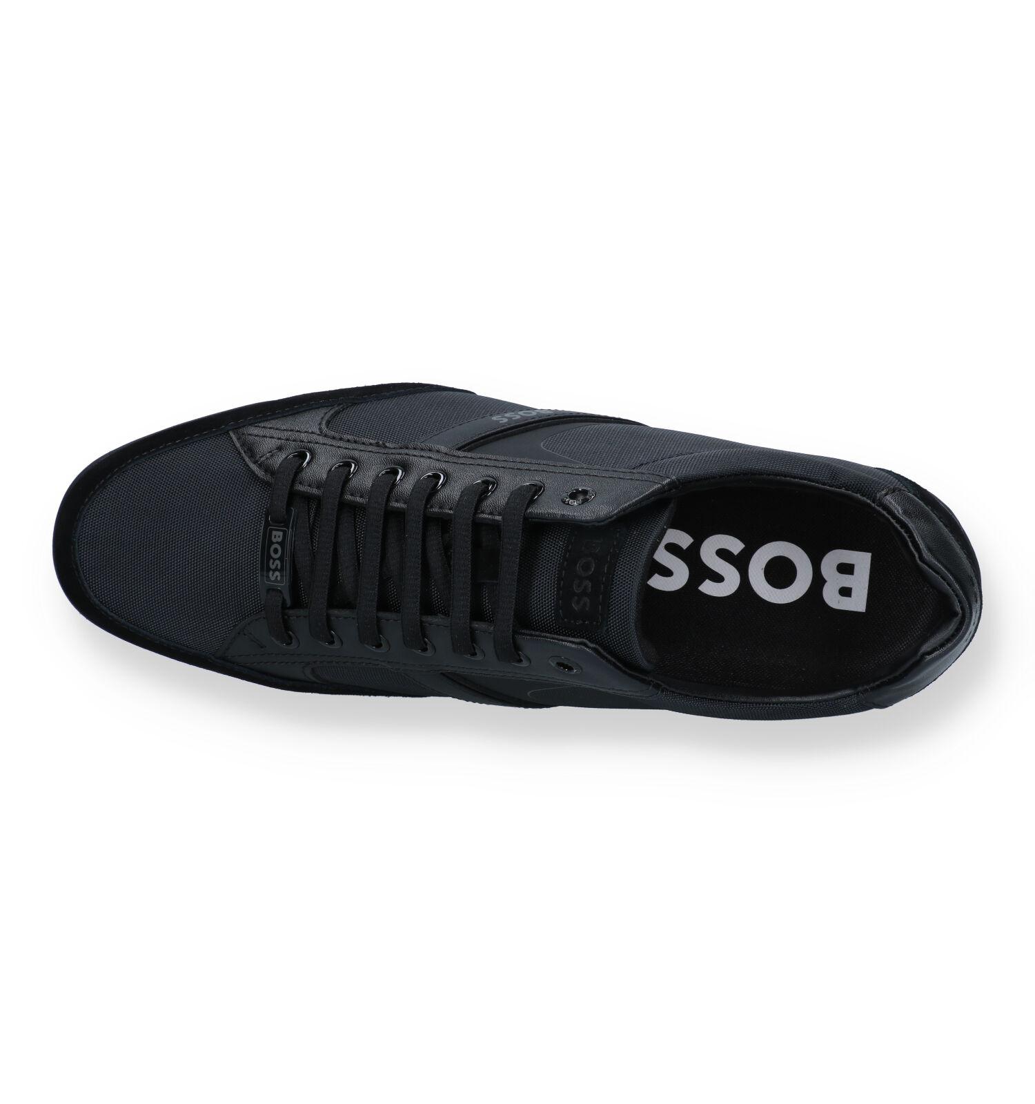 Veterschoenen zwart