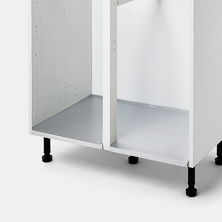 Revêtement pour meuble de cuisine GoodHome Sonchu métal l. 80 x P. 50 cm