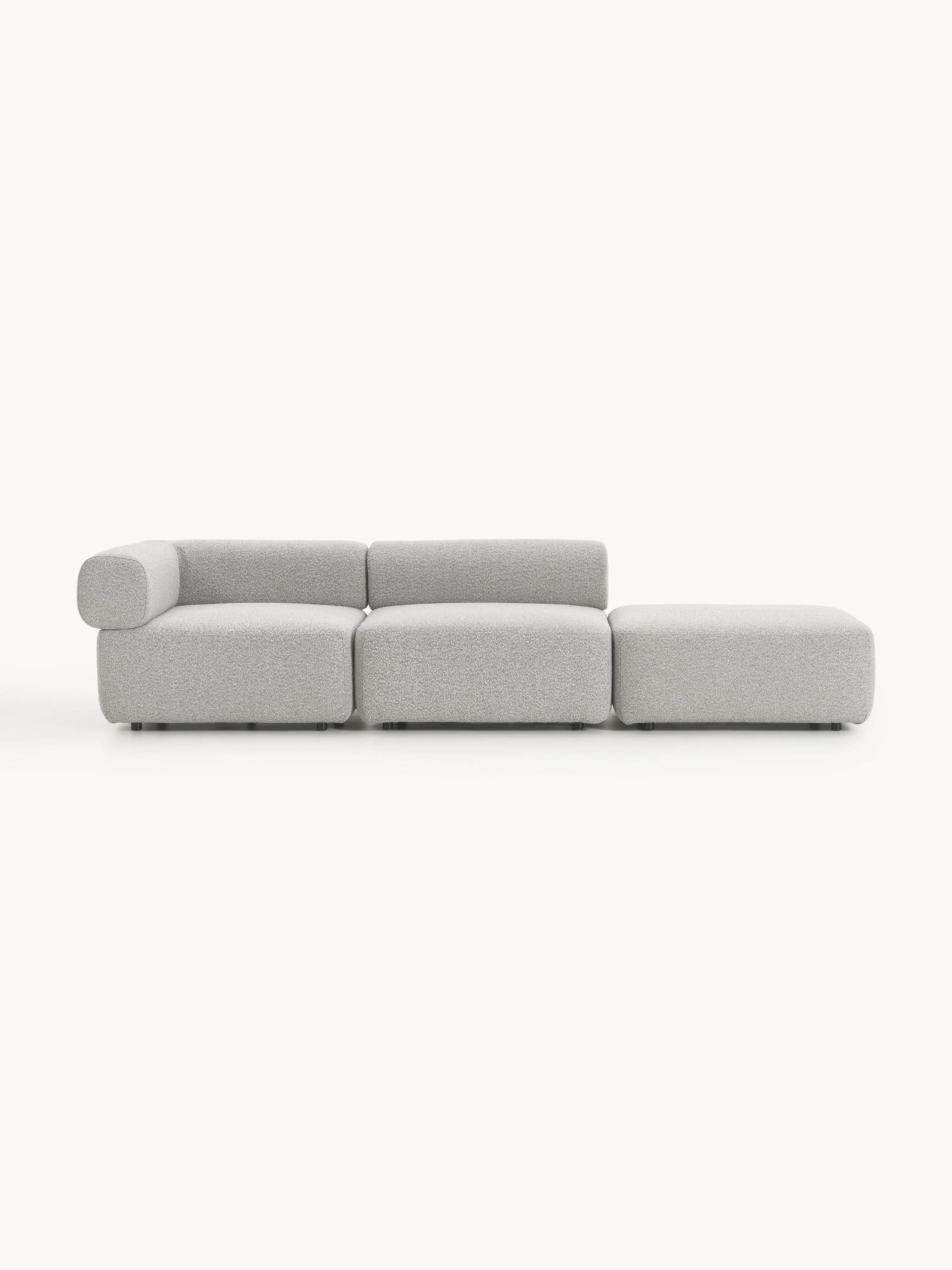 Modulaire bouclé poef Anton
