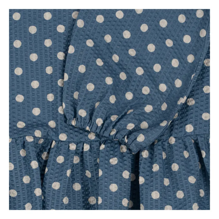 Konges Sløjd Robe Vida Coton Bio | Bleu