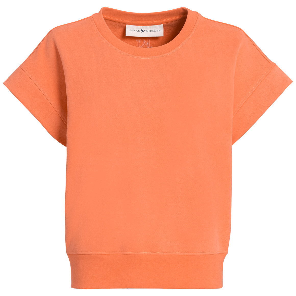 Jonas Nielsen Damen Sweatpullunder aus Bio-Baumwolle orange