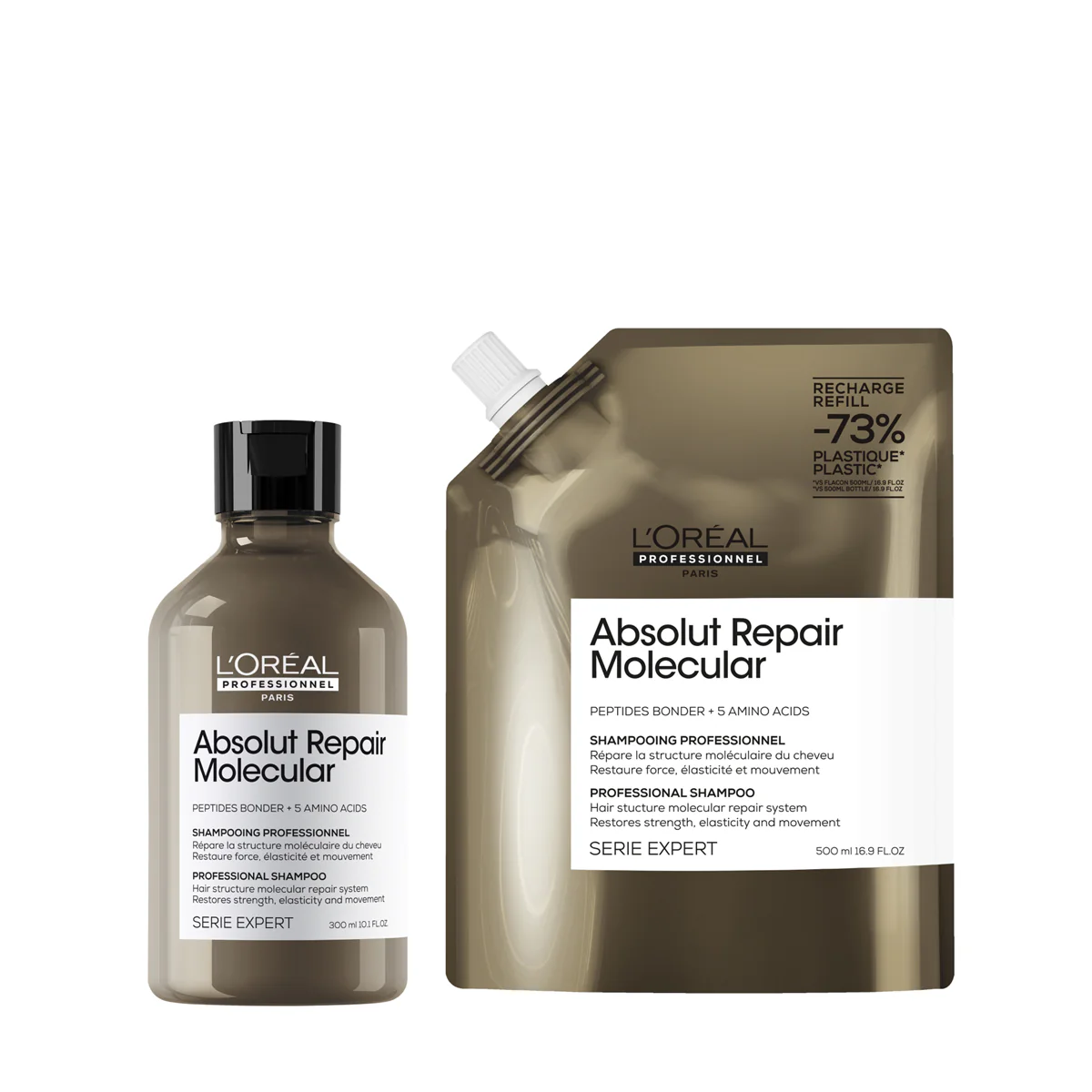Recharge Shampoing Absolut Repair Molecular 500ml