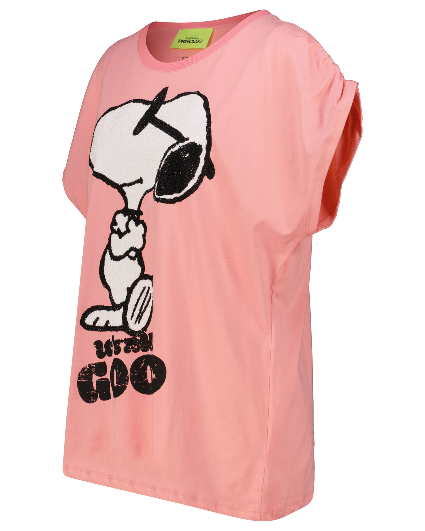 Frogbox| Damen T-Shirt BIG SNOOPY