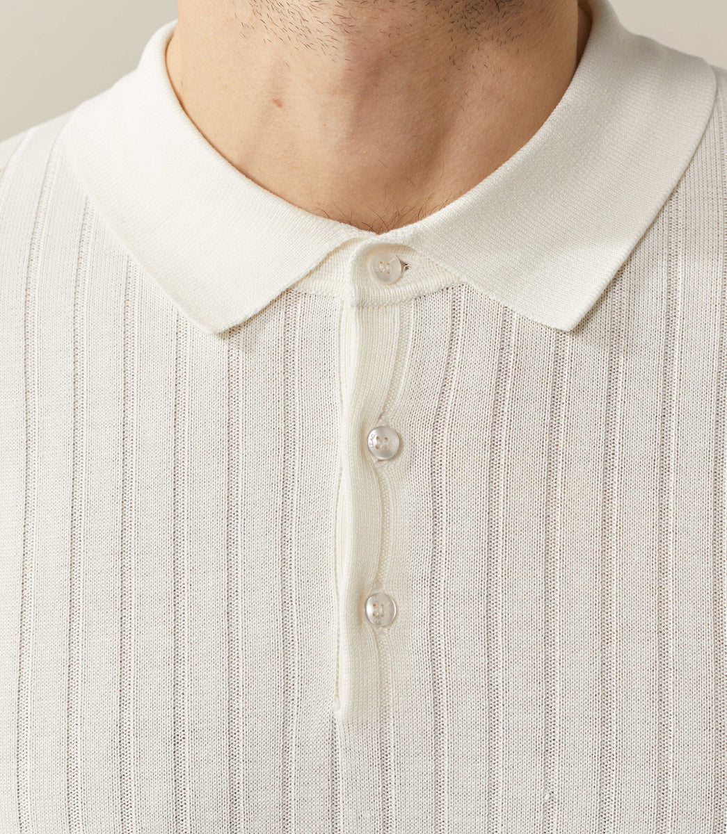 Polo écru 