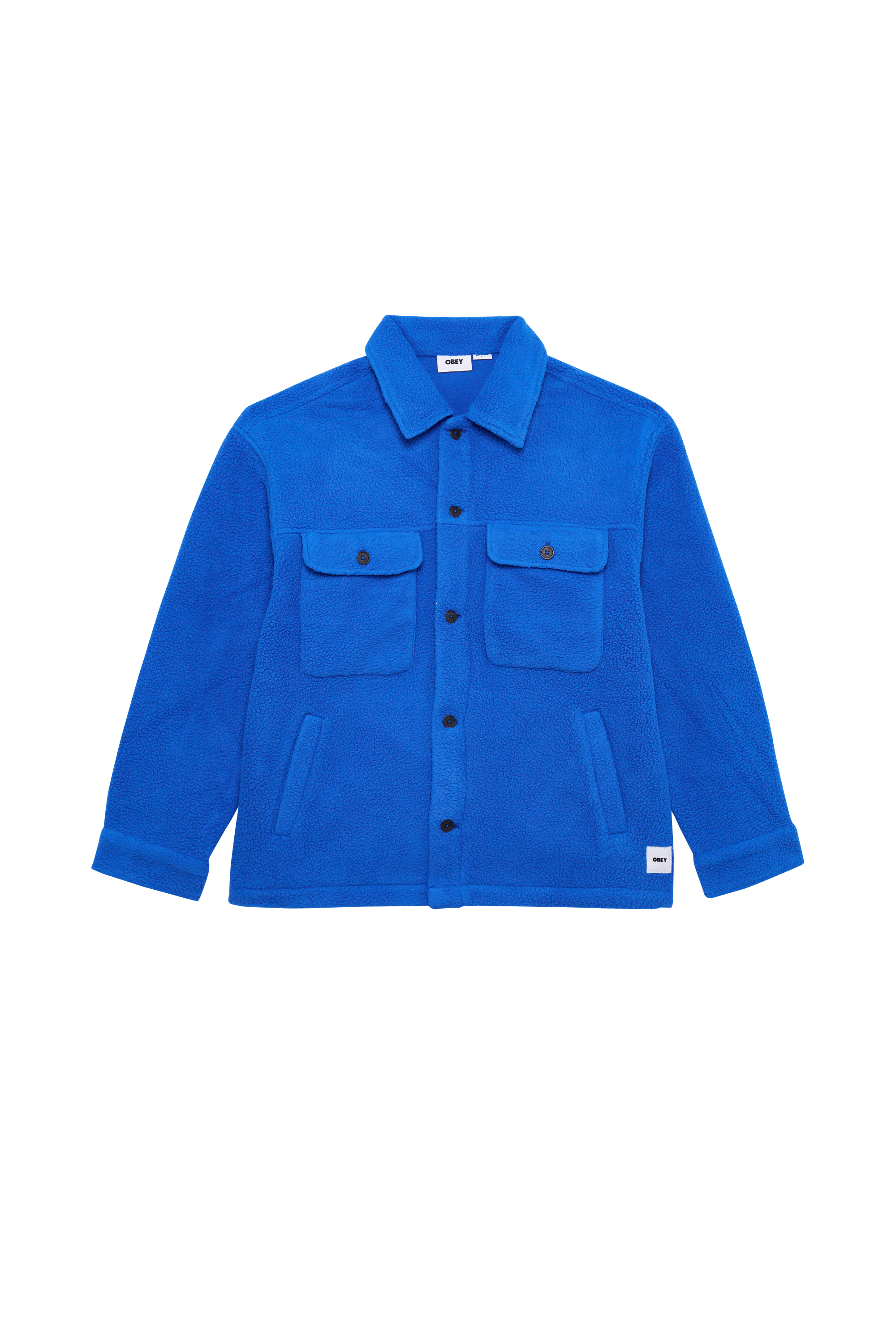 OBEY Veste THOMPSON SHIRT J Bleu