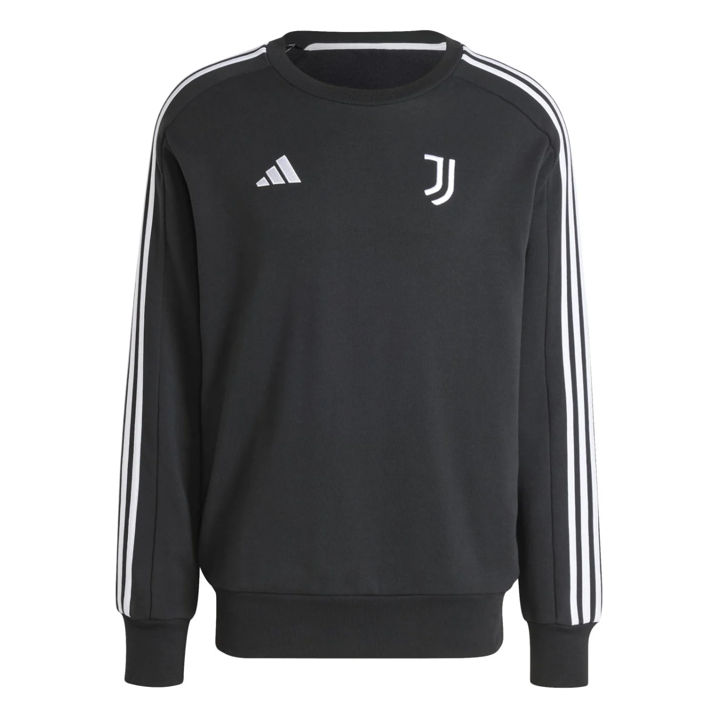 Adidas Juventus DNA Crew Sweater 2024-2025 Zwart Wit