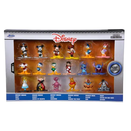 Jada Disney Nano Sammelfiguren Multi Pack Wave 1, 18 Figuren, 5 cm