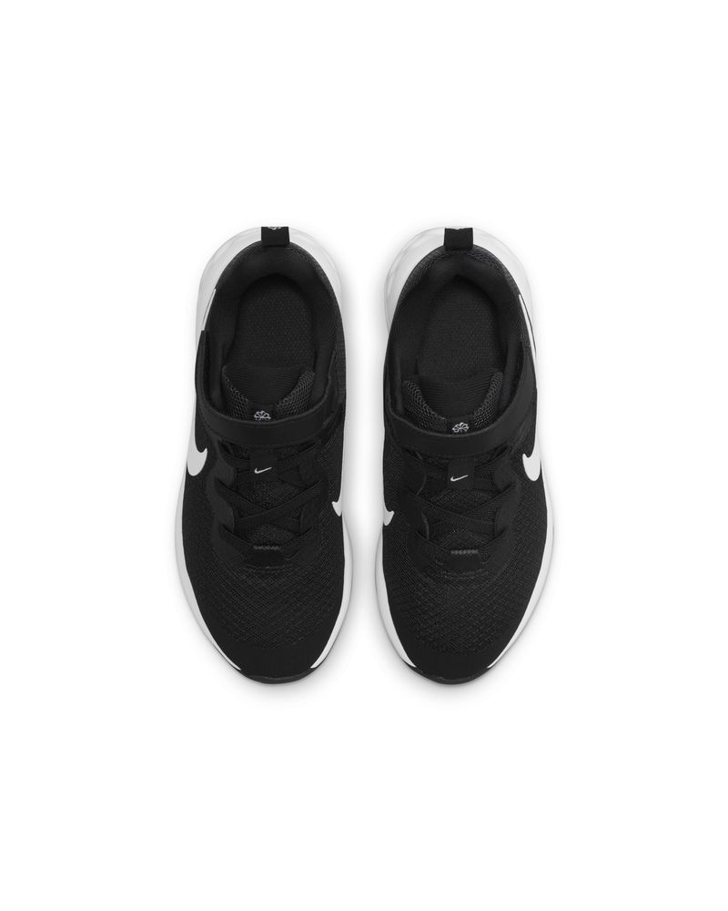 Chaussures Nike Revolution 6 Noir & Blanc pour enfant