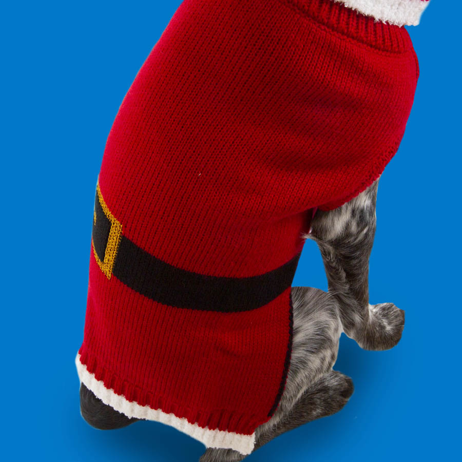 Suéter de Natal do Papai Noel para cães