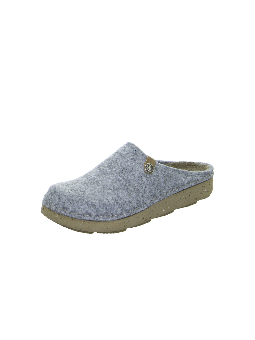 Hausschuh Cosy grau
