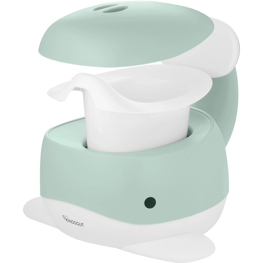 KINDSGUT Kindertöpfchen Wal, aquamarin
