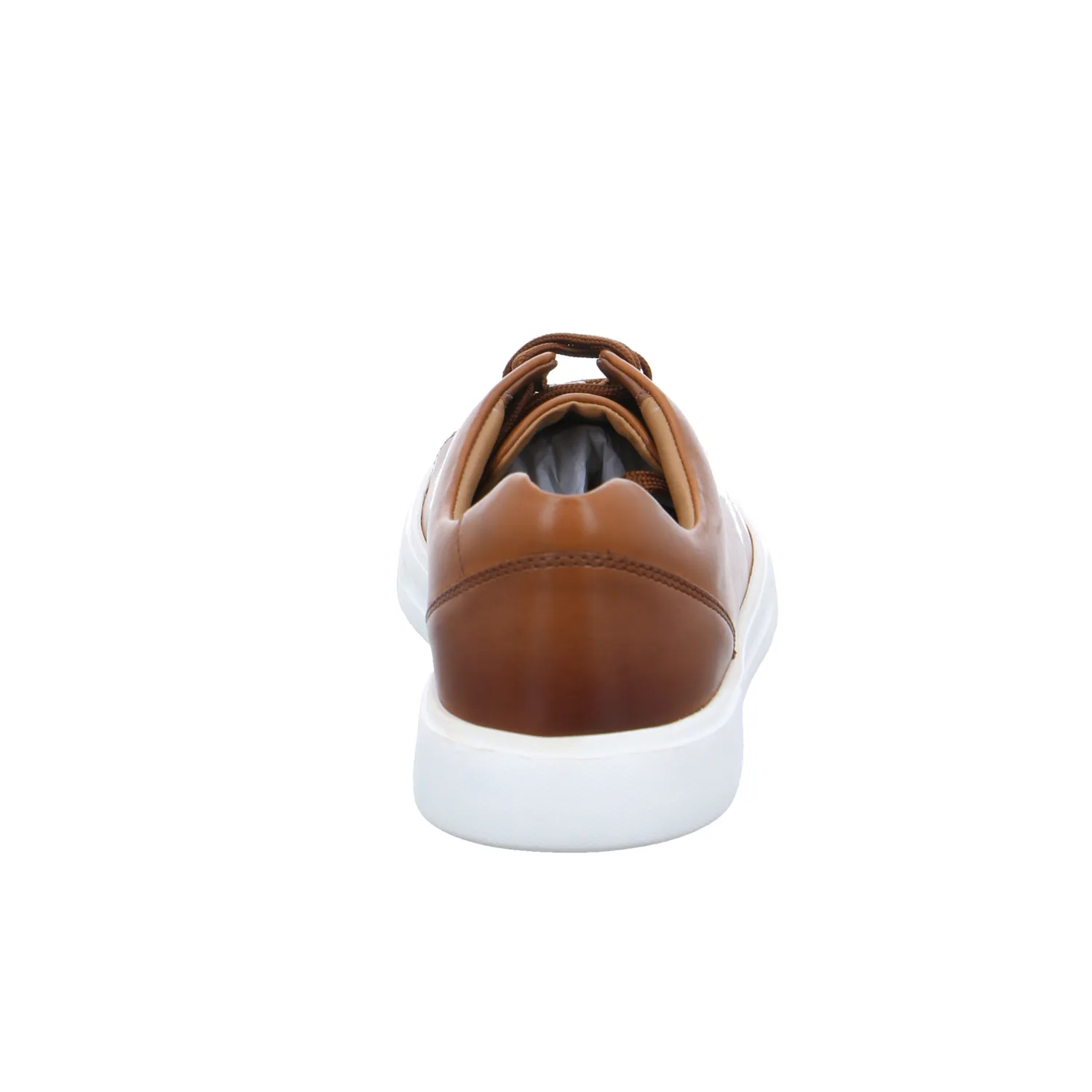 CLARKS Halbschuhe Sneaker Cognac Leder