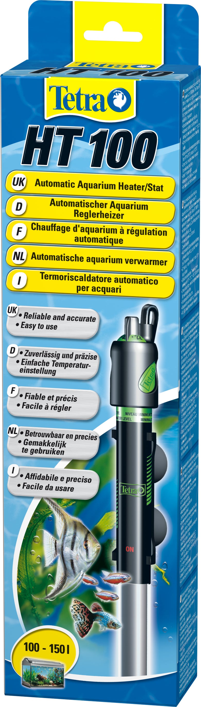 Tetra aquarium verwarming HT 100 100-150 L