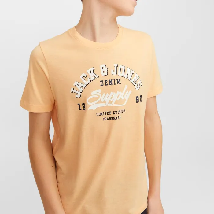 Jack & Jones Essentials Logo SS Crew Shirt Junior