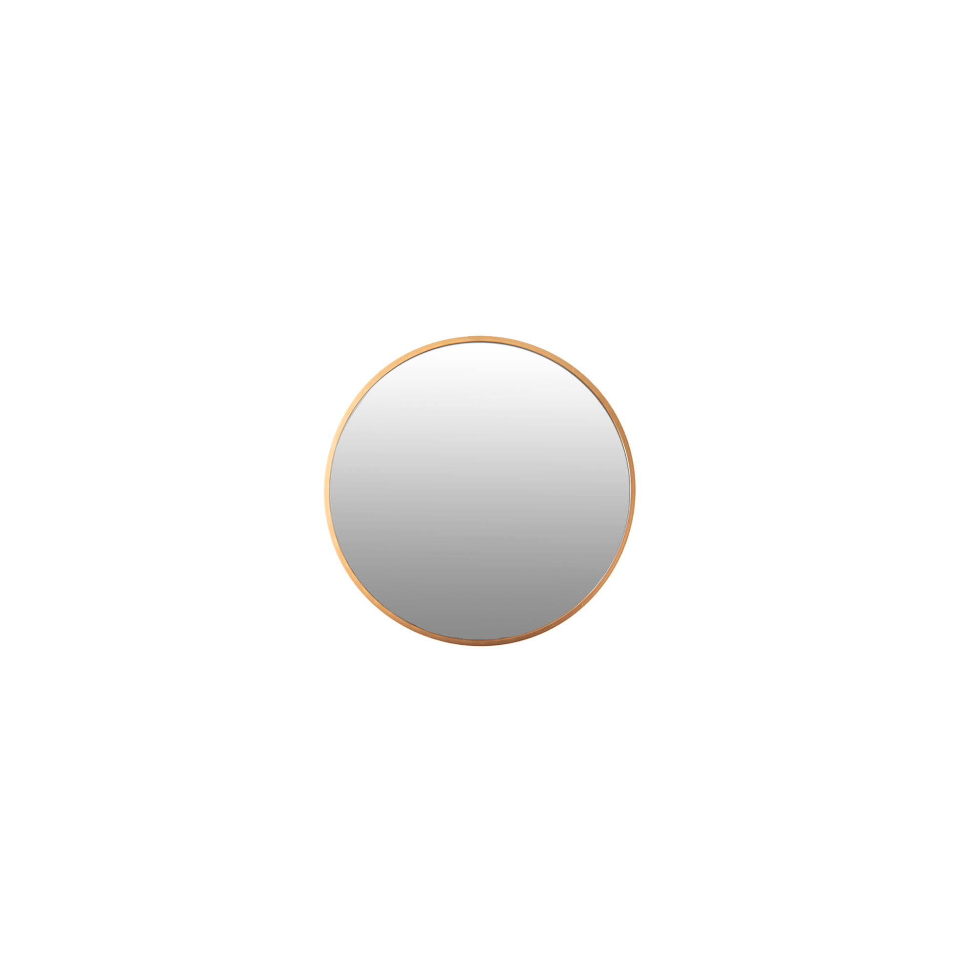 Spiegel rond 40 - goud
