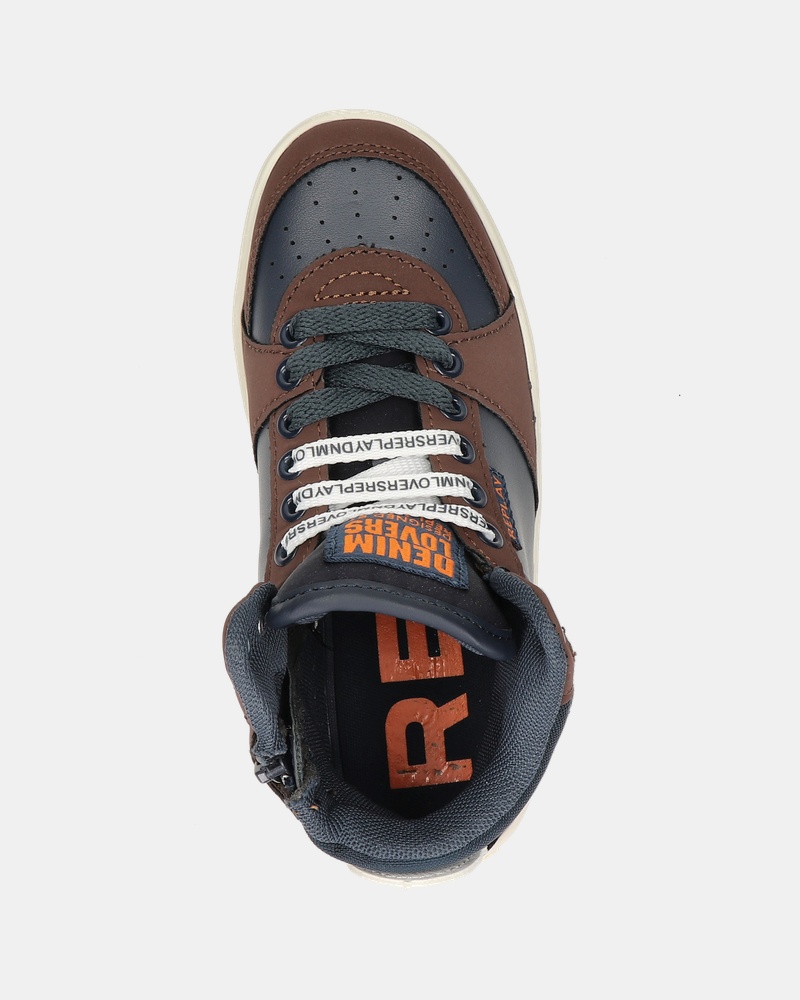 Replay Cobra 1 Hoge sneakers  - bruin