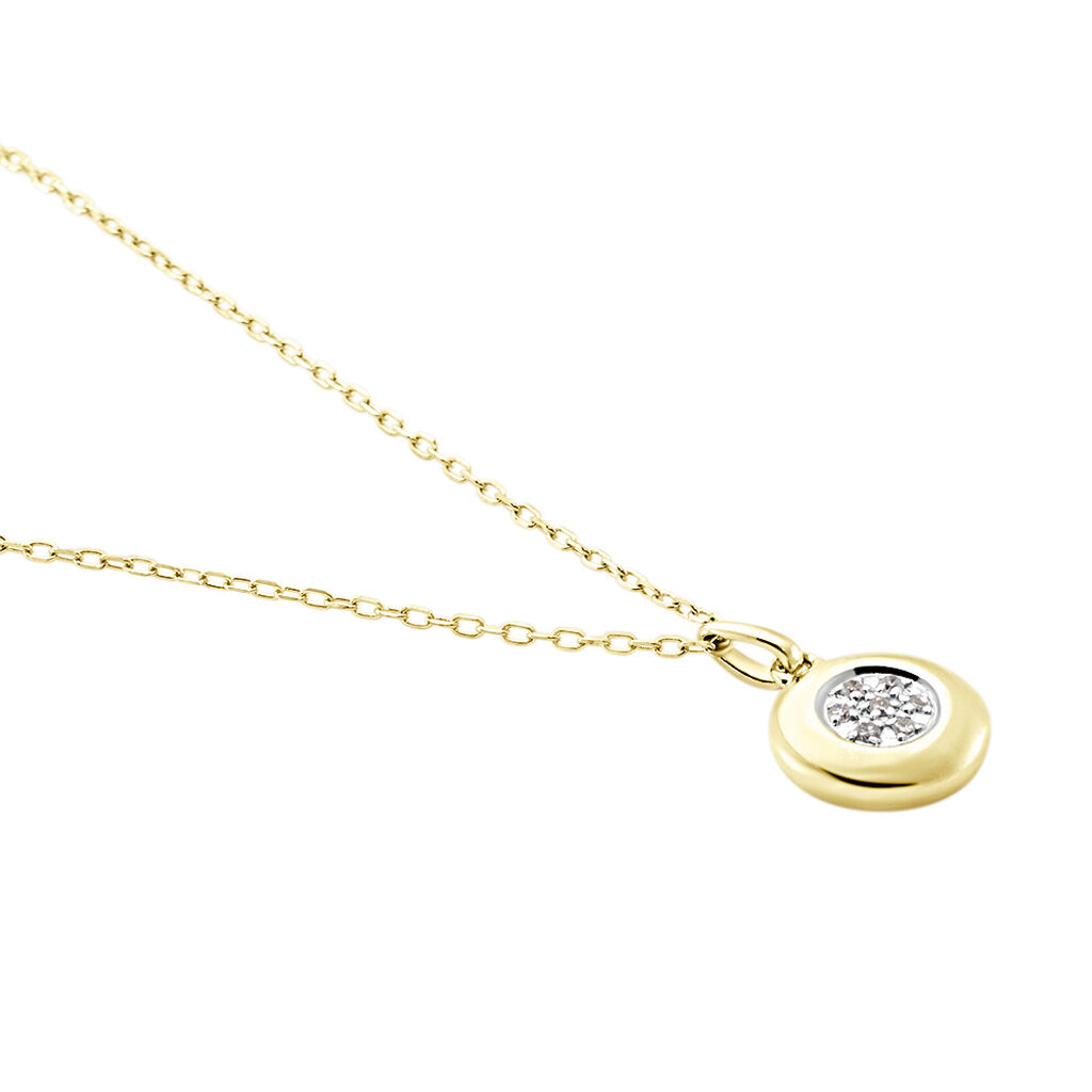 Collier Or Jaune Laurissa Diamants