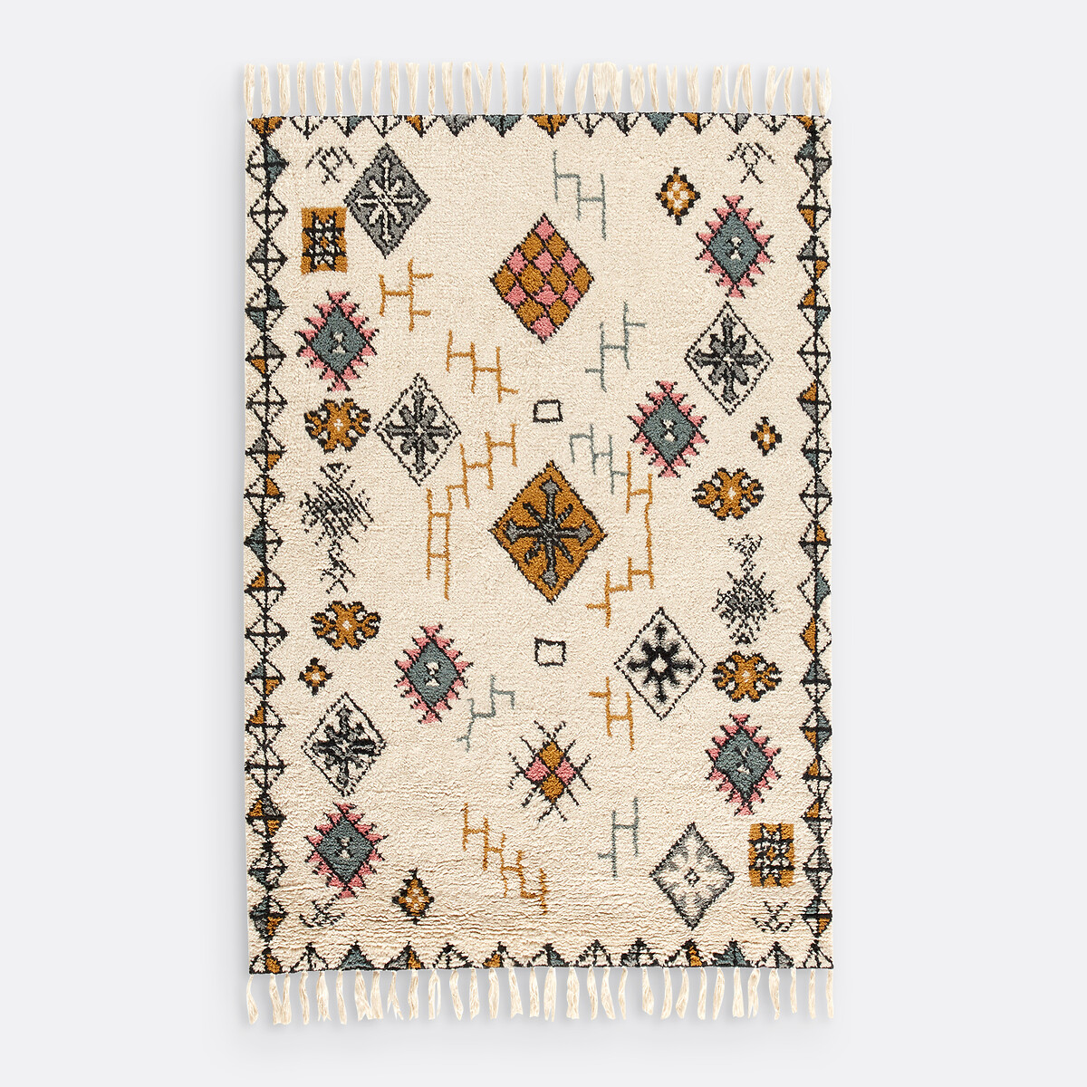LA REDOUTE INTERIEURS<br>Tapete de lã estilo berbere, Jalna