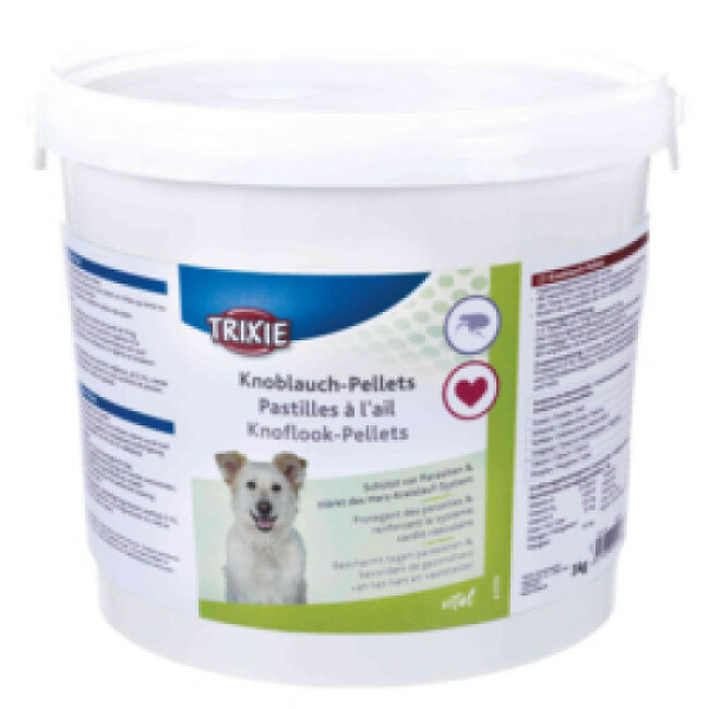 Pastilles à l'ail anti parasitaires Trixie pour chien