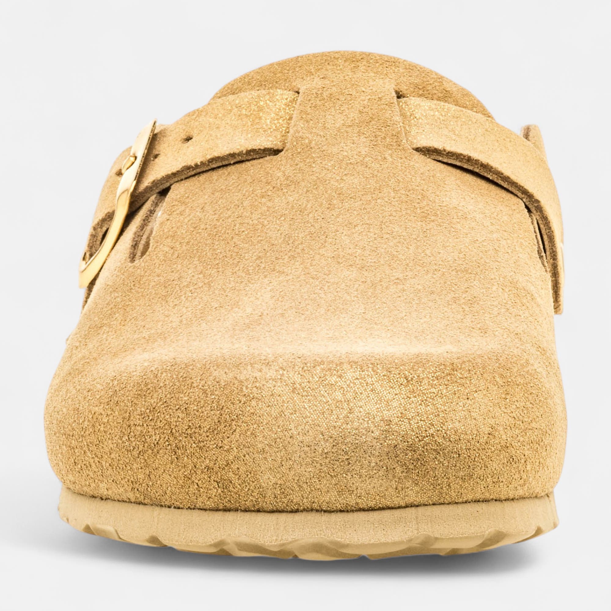 Mules Femme en cuir camel