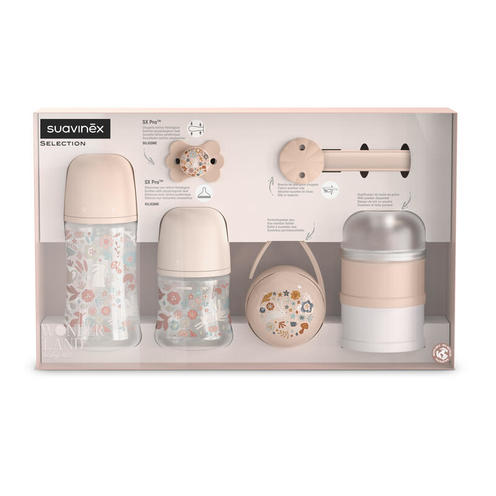Coffret de naissance Welcome Baby Set Wonderland Rose - SUAVINEX