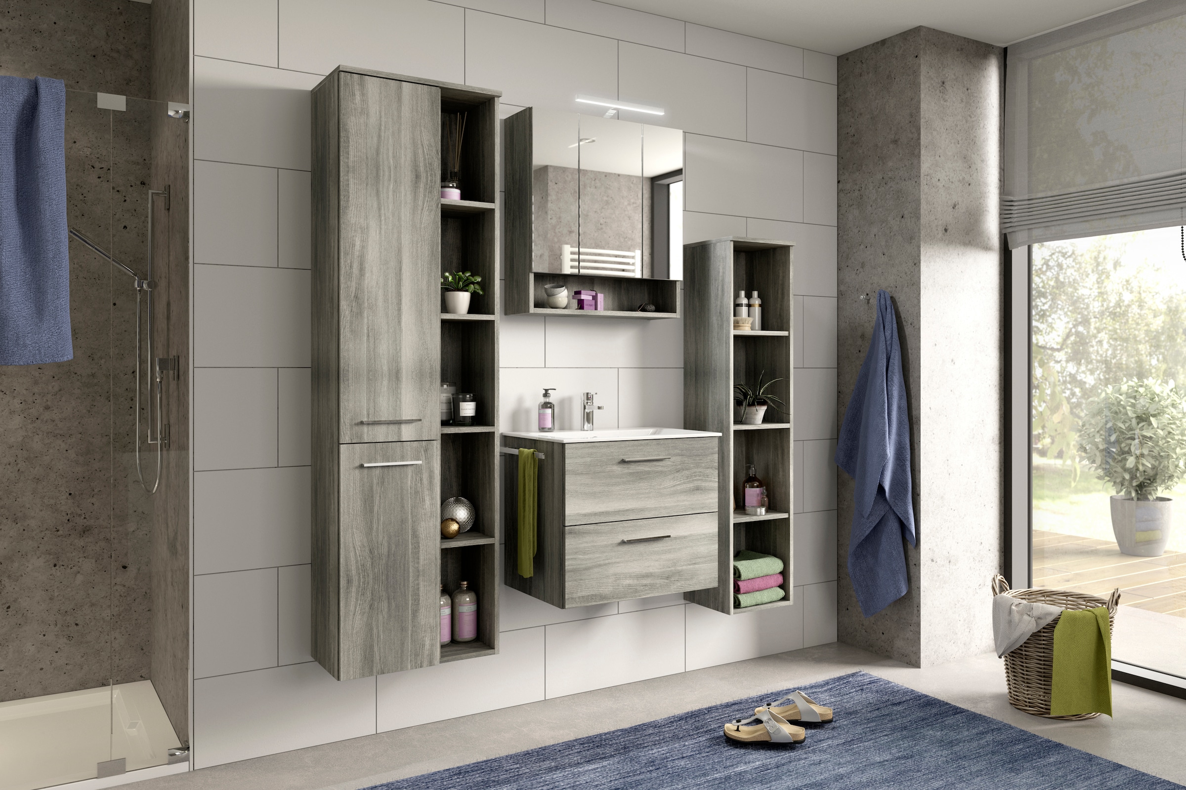 INOSIGN Hängeregal »Lecce« Badmöbel, Regal, Schrank