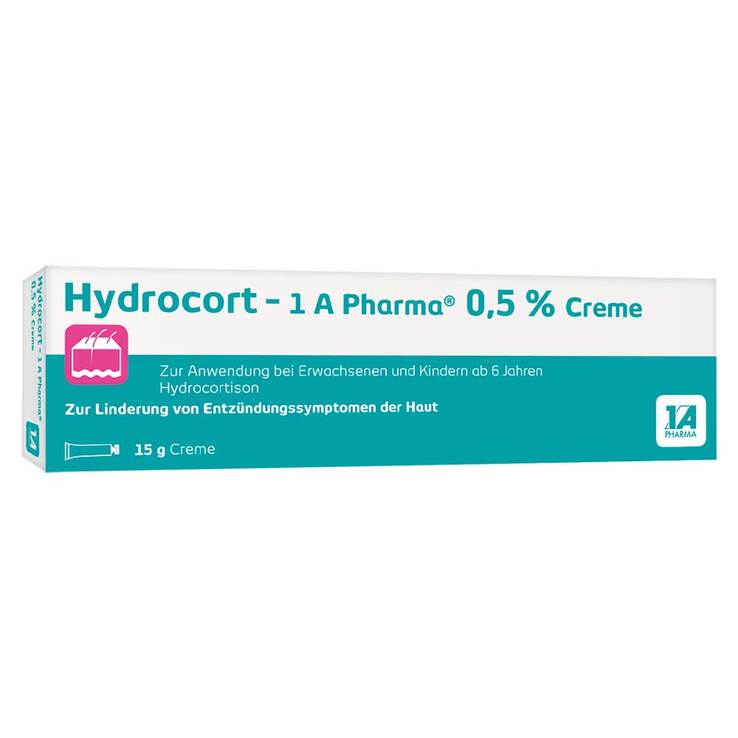 Hydrocort - 1 A Pharma® 0,5 % Creme, 15 g