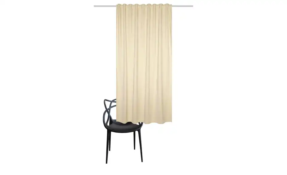 Fertigschal Creme 160 cm