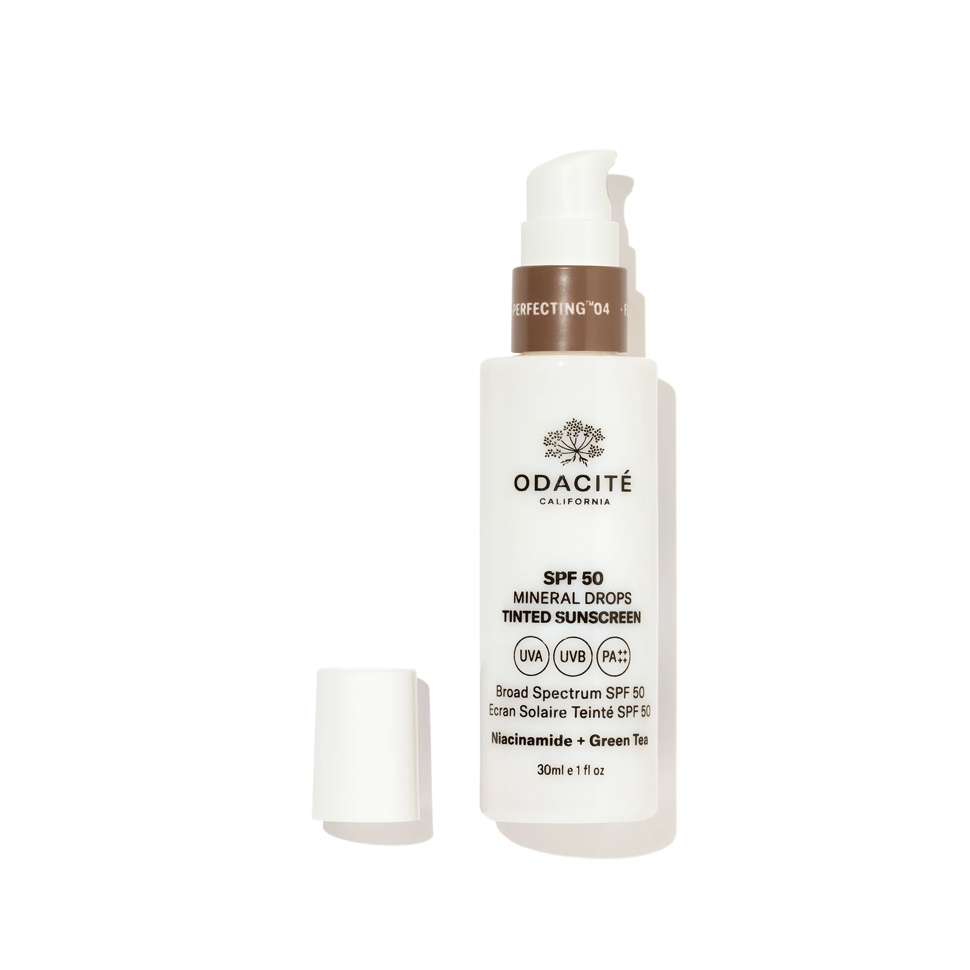 Odacité Mineral Drops Écran Solaire Teinté SPF50