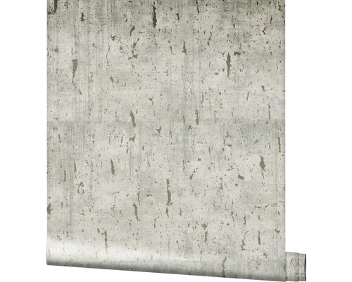 Vliesbehang 85750 Natural Opulence van Felix Diener, steenlook, grijs en goud