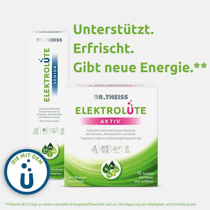 Dr. Theiss Elektrolüte Senior Brausetabletten, 20 St