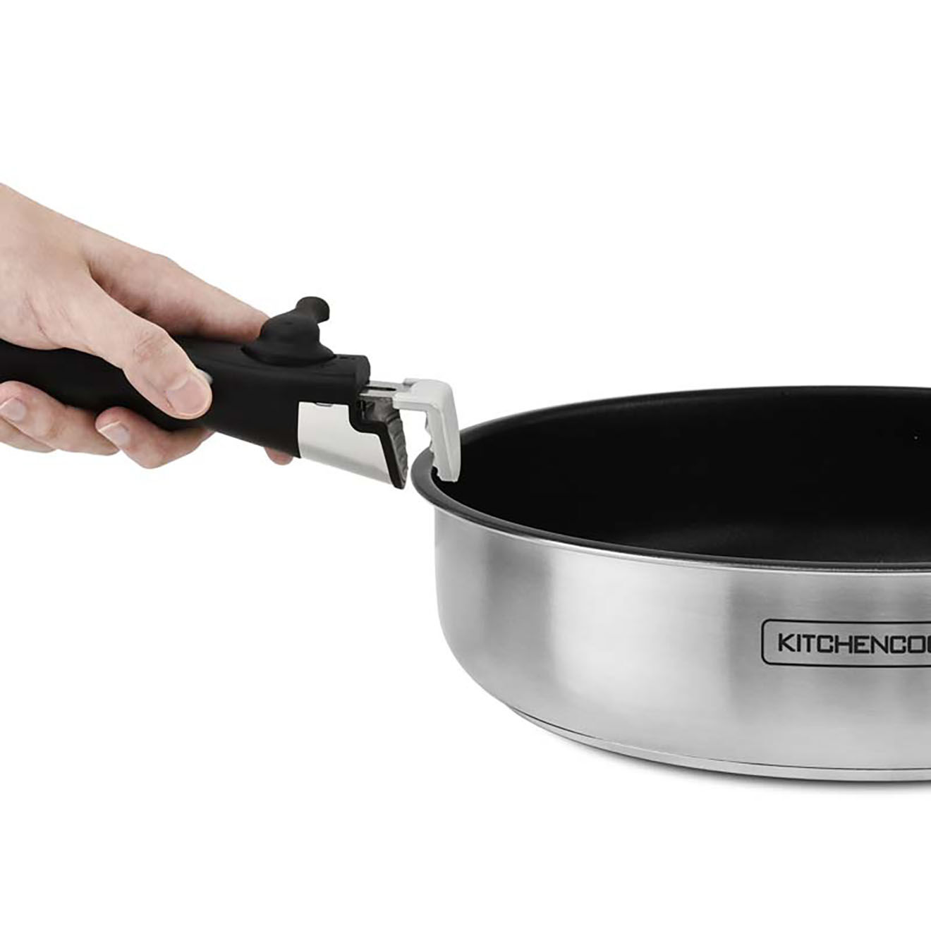 Kitchencook Batterie de cuisine grise