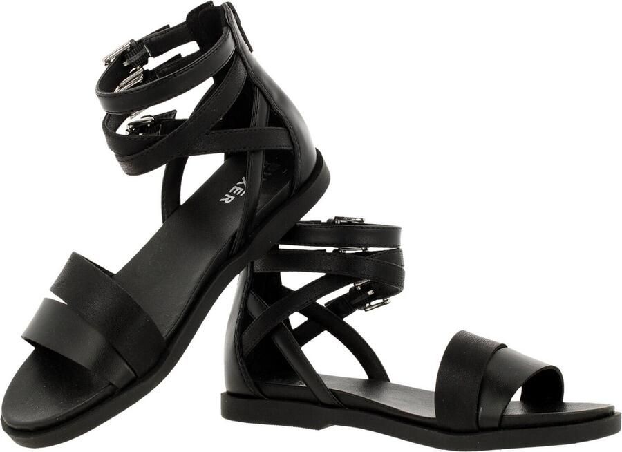 Bullboxer Alm012f1s Sandalen Meisjes Zwart