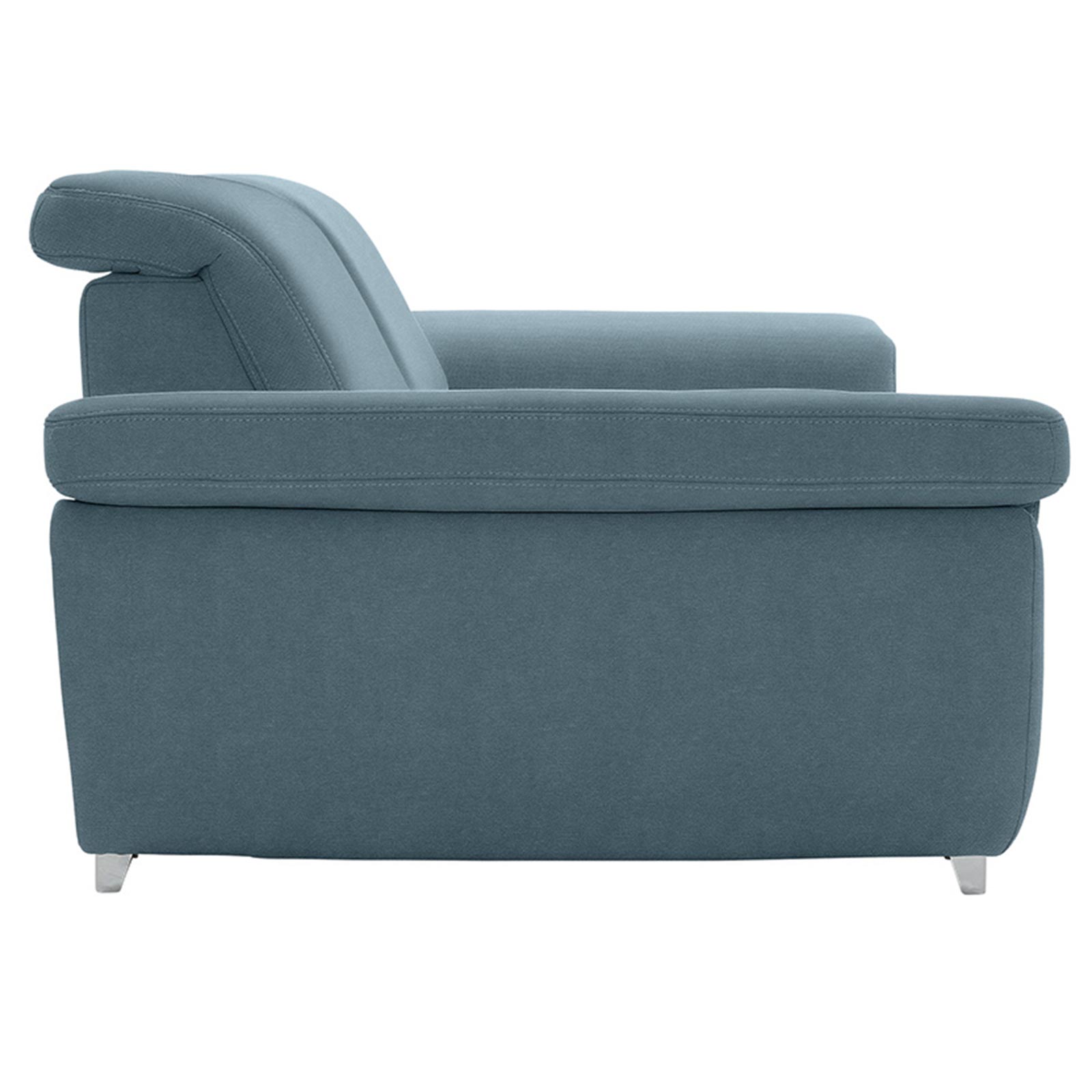polsterpower 3-Sitzer Boxspringsofa - Belle ice - Basismodell