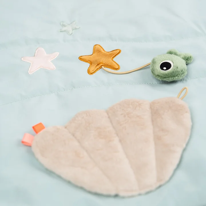 Done by Deer - Sensorische Spieldecke Sea Friends, mehrfarbig
