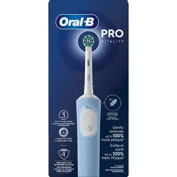 Vitality Pro D103 Elektrische Zahnbürste Blue