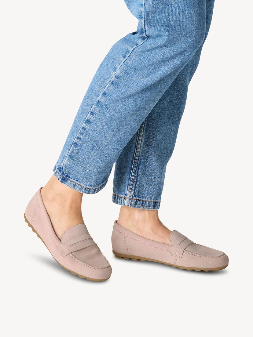 Leren Mocassin - roze