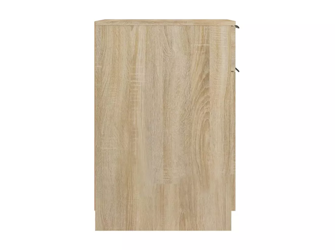 Armoire de bureau Chêne sonoma 33,5x50x75 cm Bois d'ingénierie