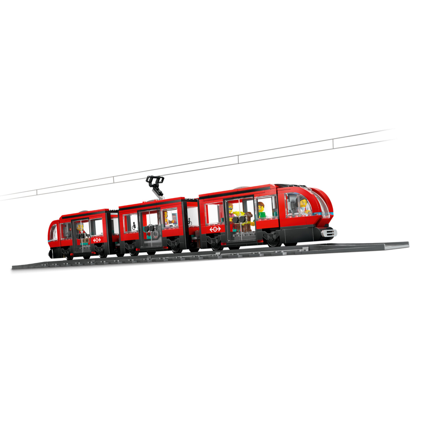 LEGO® City 60423 Strassenbahn mit Halt