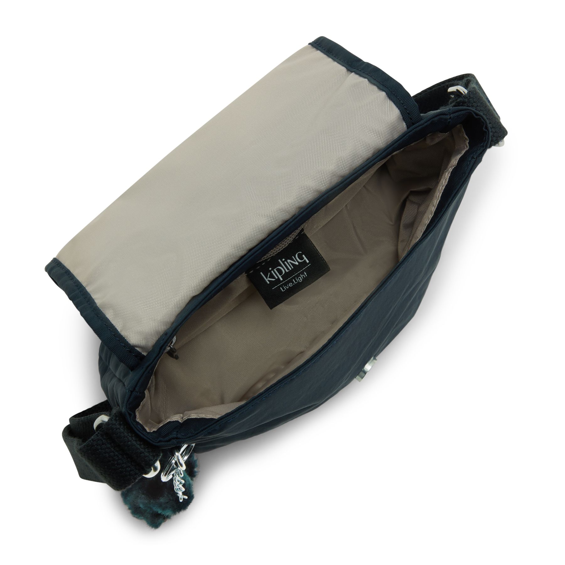 SABIAN U Petit Sac à Bandoulière avec Bretelle Ajustable - True Blue Tonal