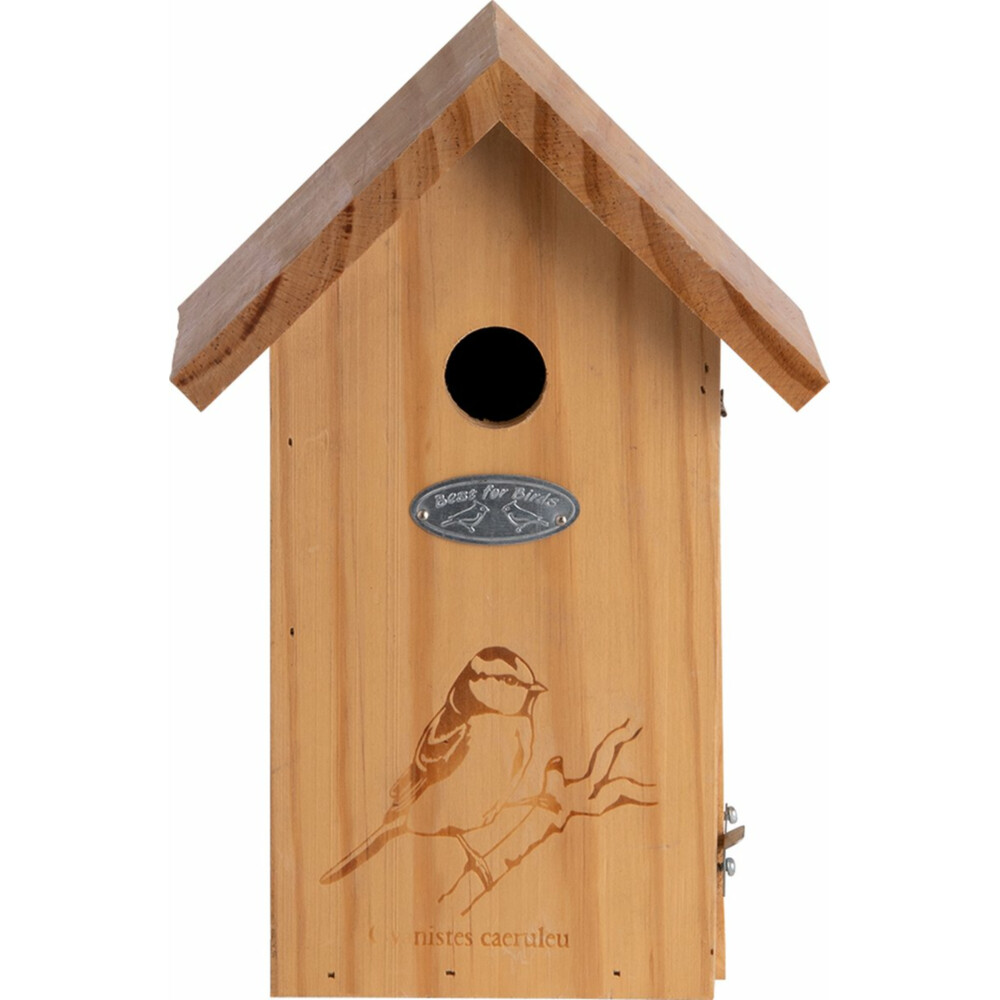 Esschert Design Nestkast Pimpelmees Silhouet Naturel