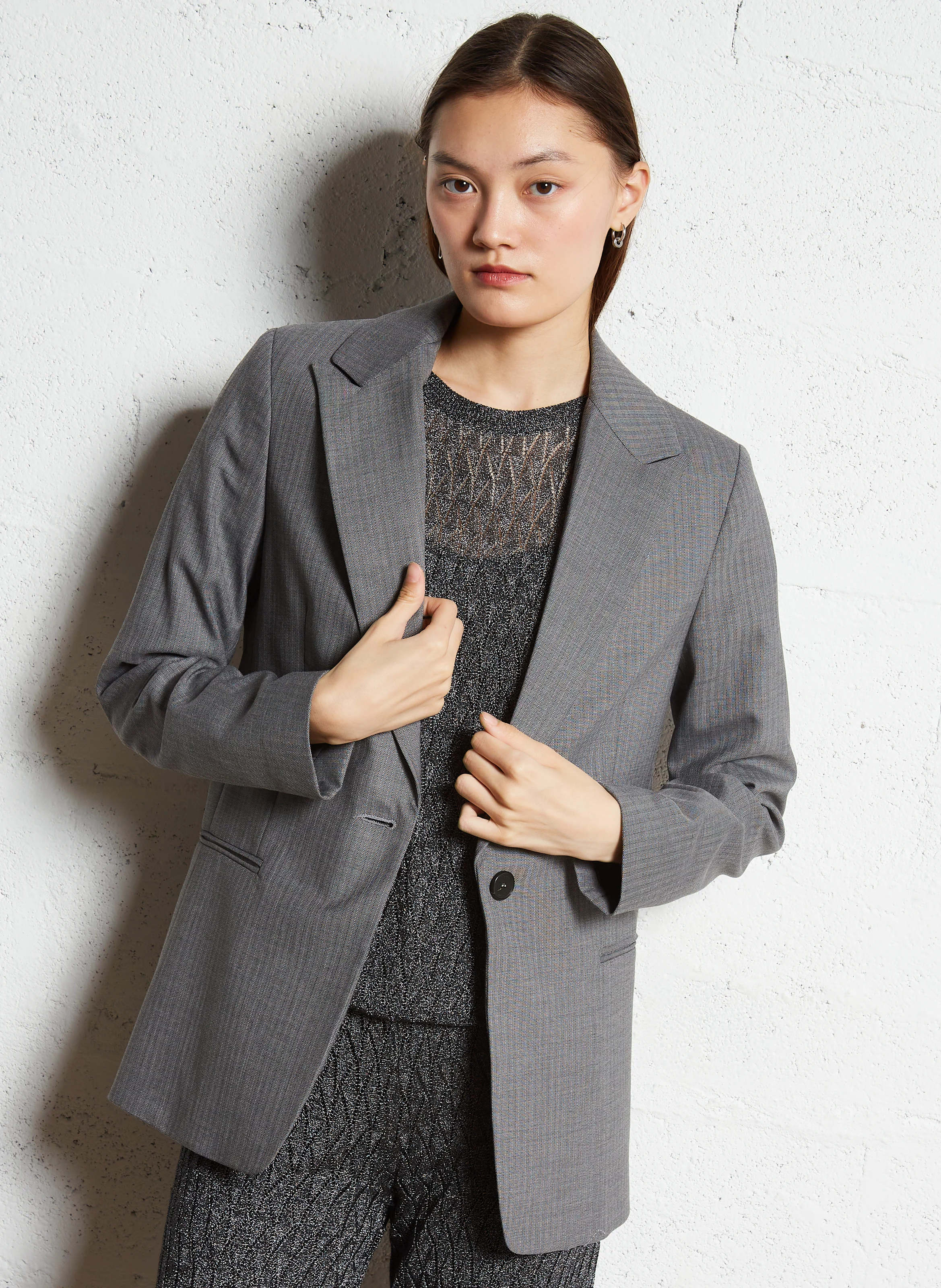 Veste de tailleur | Gris