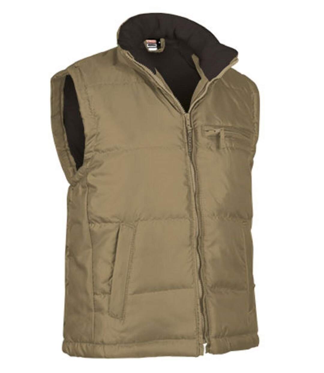Doudoune bodywarmer - Mixte - REF MONTANA - beige camel