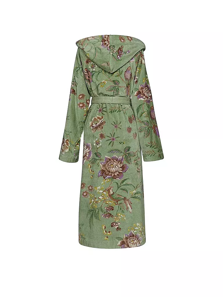 PIP STUDIO Damen Bademantel SECRET GARDEN Green grün
